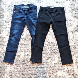 Uniqlo 25in Jeans Lot of 2